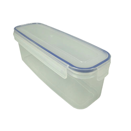 Komax Bioglass Rectangular Air & Water Tight Food Storage Container 820ml  (27.7 fl.oz.) - GetStorganized